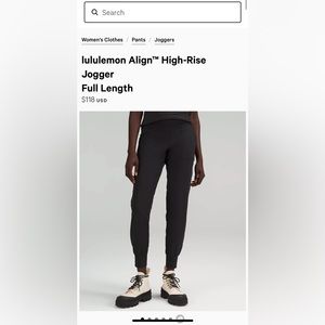 Lululemon Align Joggers